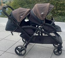 Joie evalite duo Geschwisterwagen inkl. Regenschutz
