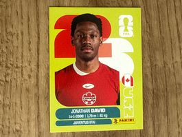 Panini Sticker FIFA World Cup 2026 Jonathan David CAN 20