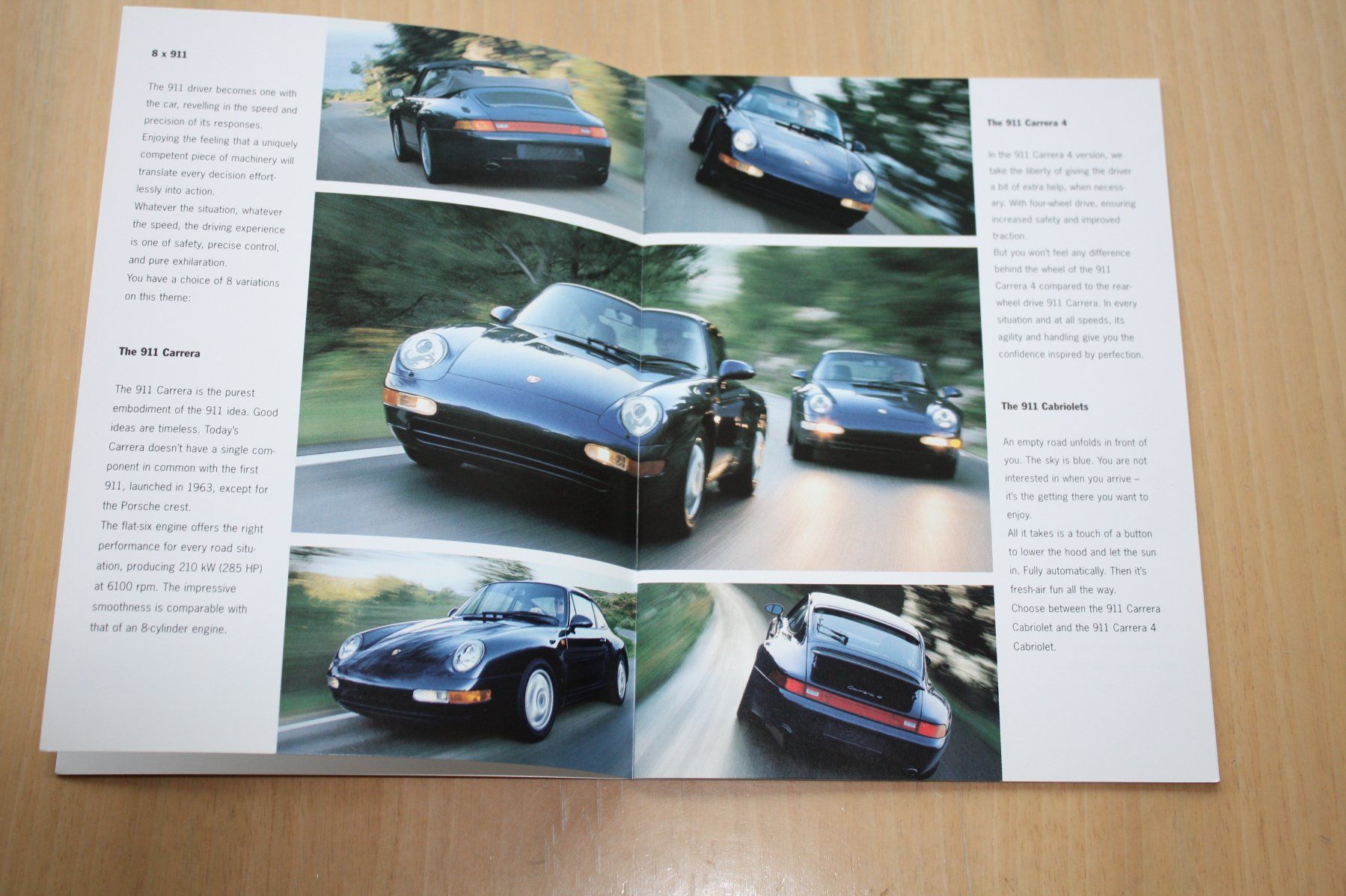 Porsche Dokumente: Porsche 911 Prospekt Modell 993 4/1996 – Gebraucht aus Wikon von erwin400 2