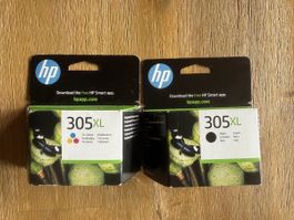 HP 305XL Tintenpatronen, 2 Stk, Schwarz & Tri-colour