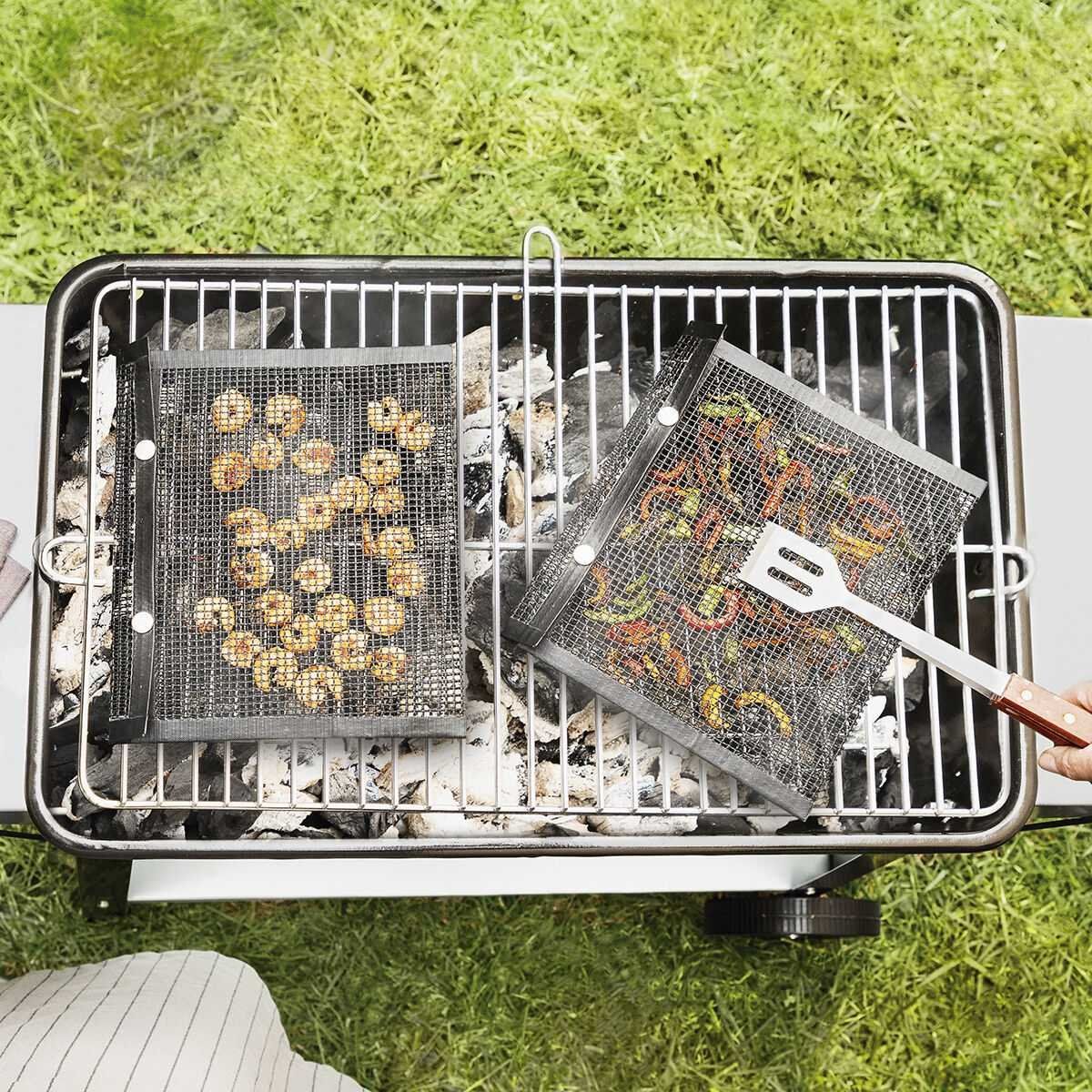 Elettrodomestici da cucina: Grill-Netzbeutel BBQnet, 2er-Pack – Nuovo e nell'imballaggio originale da Giubiasco venduto da news-shop