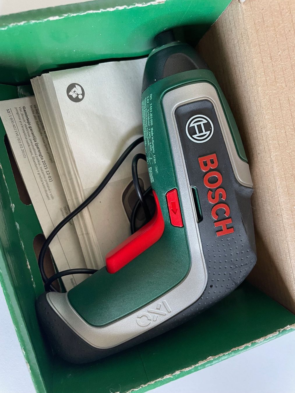 Bosch Tutti gli attrezzi: Handlicher mini Akkuschrauber von BOSCH – Nuovo e nell'imballaggio originale da Zürich venduto da Caro55 2