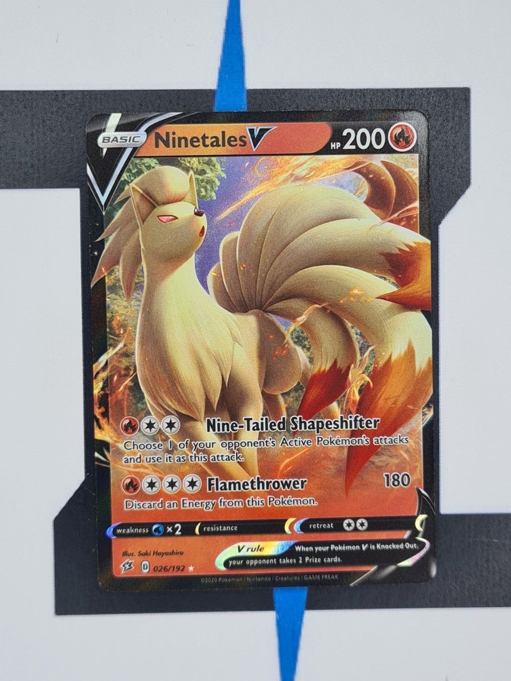 Pokémon Sammelbilder & Trading cards: Ninetales V RCL26 EN NM – Neu (gemäss Beschreibung) aus Basel von Zadoys