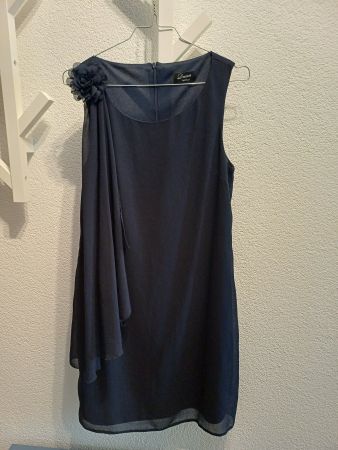 Cocktail dress, blue, size EU 36