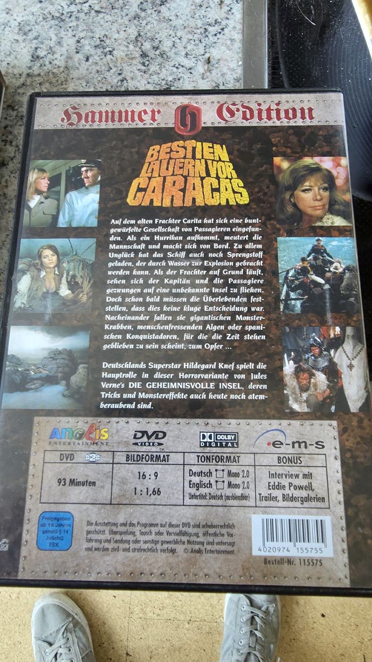 Tutti i DVDs: 3 Peter Cushing und Hammerfilme. DVD – Usato da Ettingen venduto da 1964erNachtzugfahrer 7