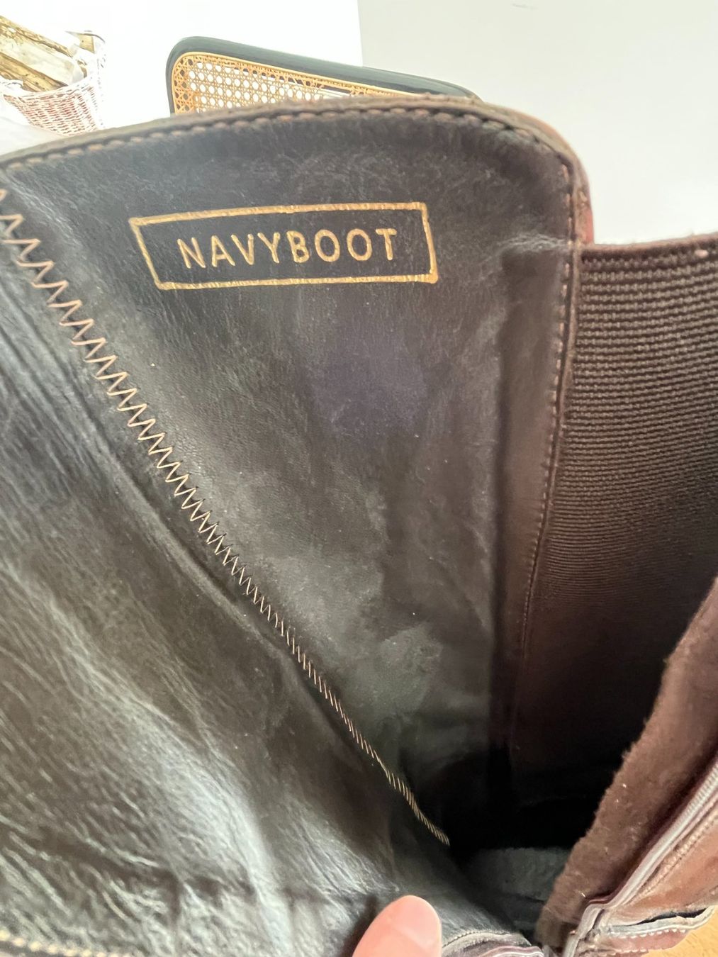 Navyboot Damenschuhe: Damenstiefel NAVyBOOT – Neu (gemäss Beschreibung) aus Laufen von Schmidlin 1