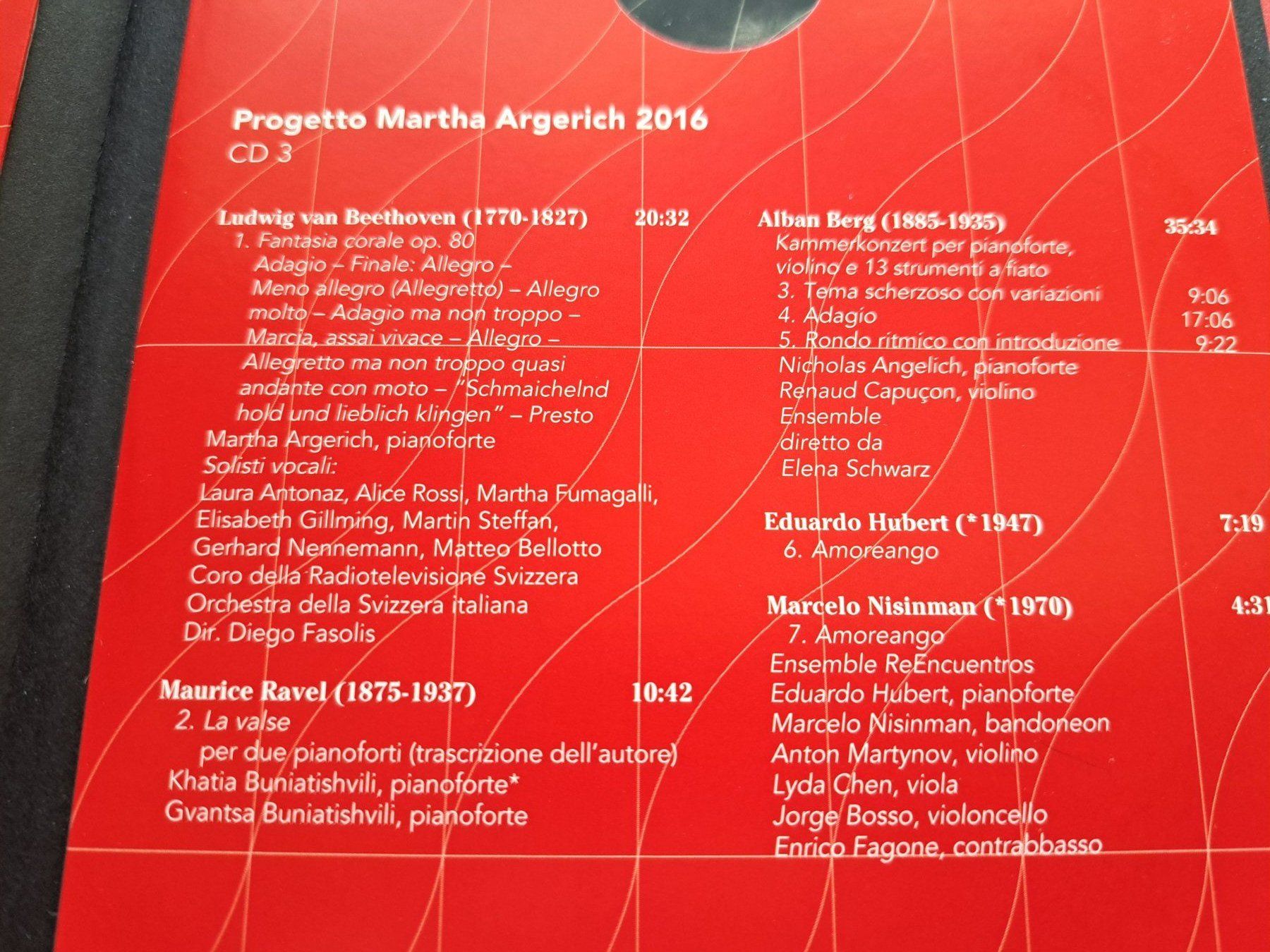 CD: 3 Cds Progetto Martha Argerich 2016 – Usato da Pully venduto da bro_n52j 2