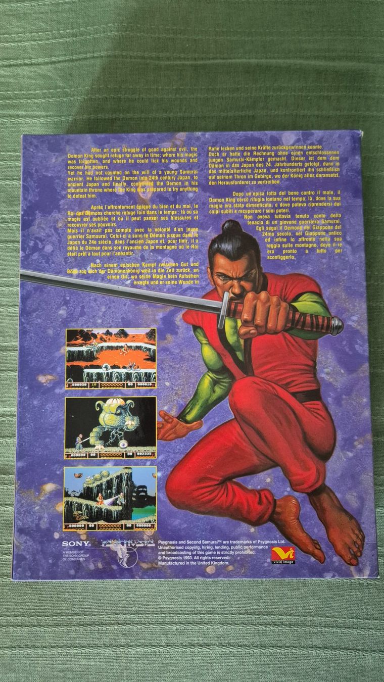 Giochi: Second Samurai Amiga 1200 – Usato da Petit-Lancy venduto da guy_vmz2 1