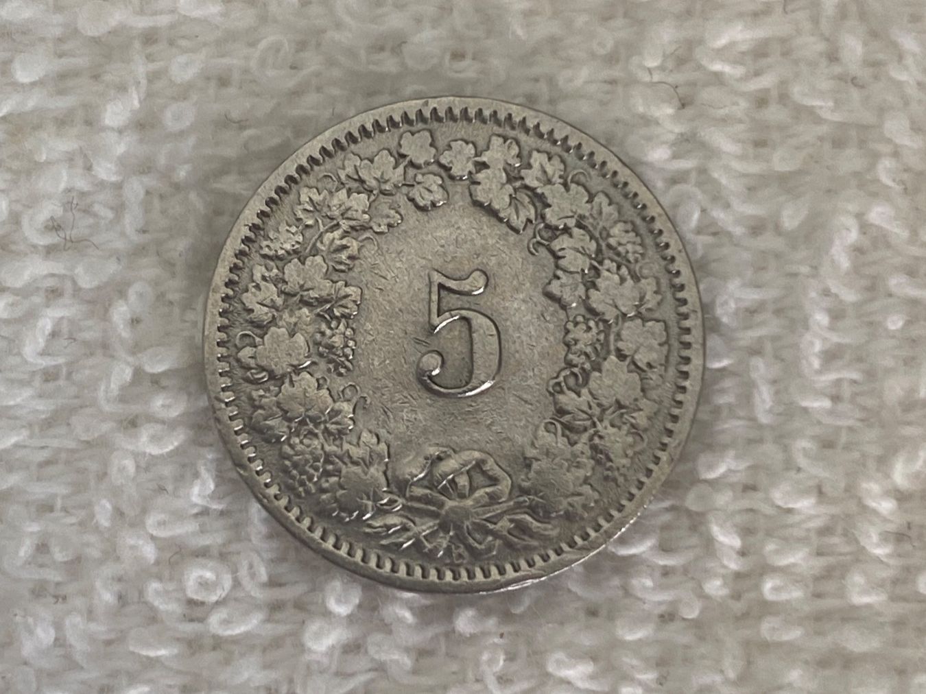Tutti le monete: 5 centimes/rappen 1914 – Usato da Nyon venduto da Ilmi09 1