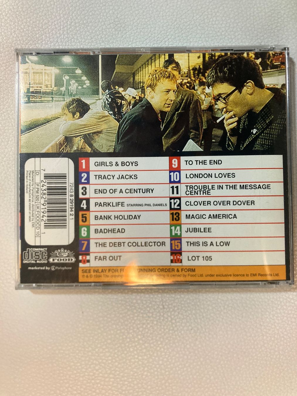 CD: Blur Parklife Cd – Usato da Zürich venduto da Frangipan23 1