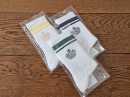 3x WISKII Socken Weiss One Size Neu
