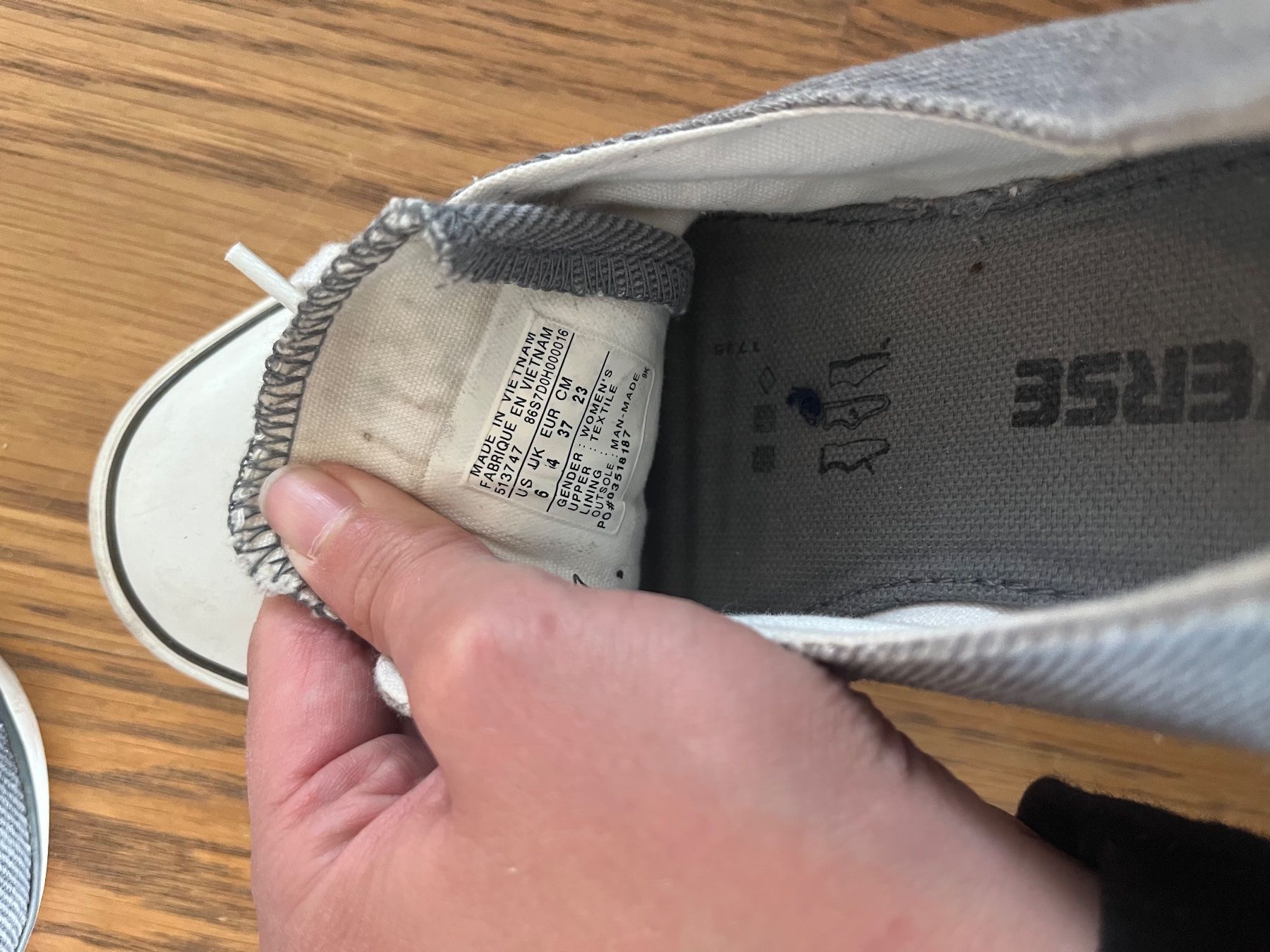 Converse Scarpe da donna: Converse flache Sohle Grösse 37/6 – Usato da Zürich venduto da car_cr6w 1