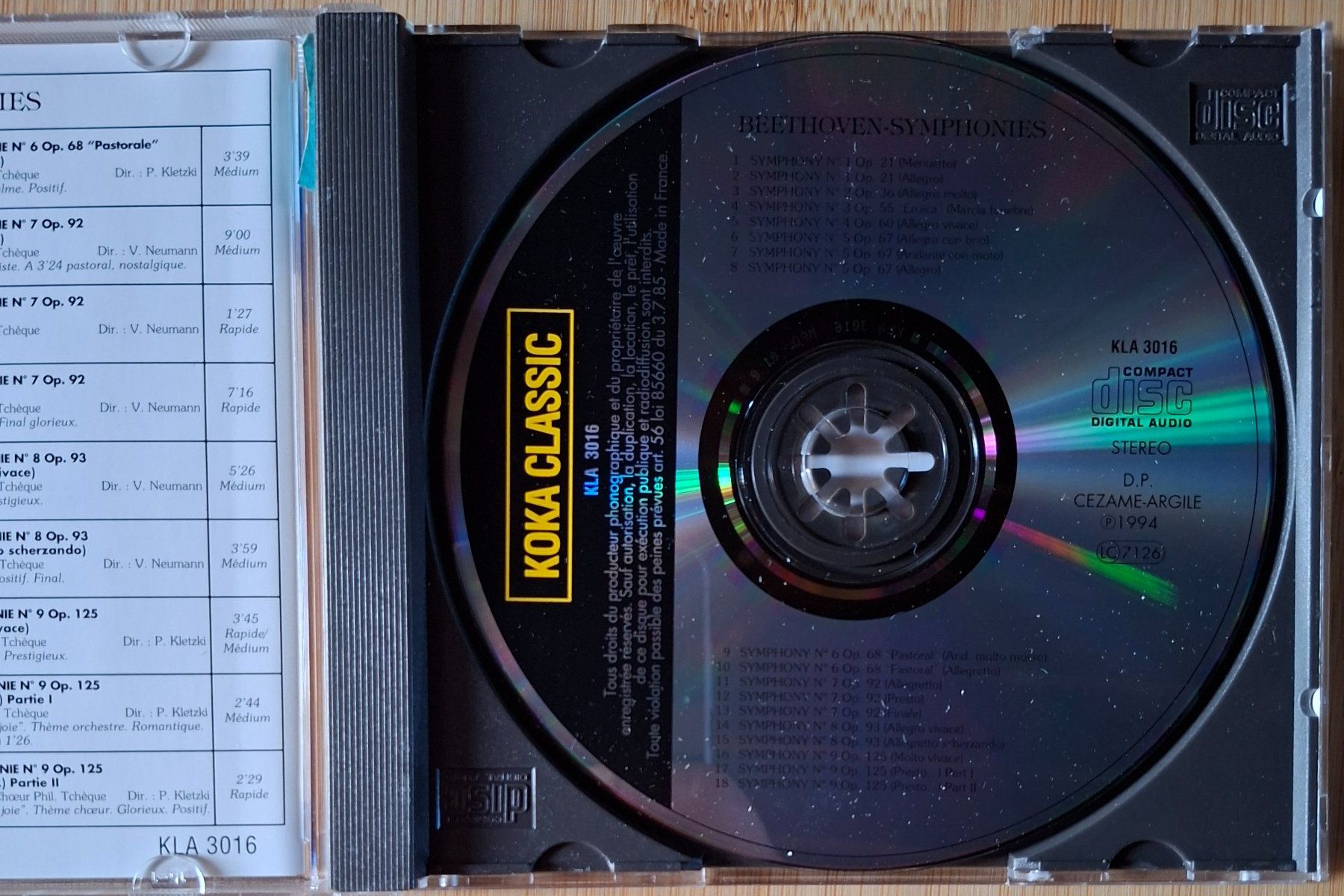 CDs: CD L.V. Beethoven – D'occasion à Burg AG par ..machine_rec.. 1
