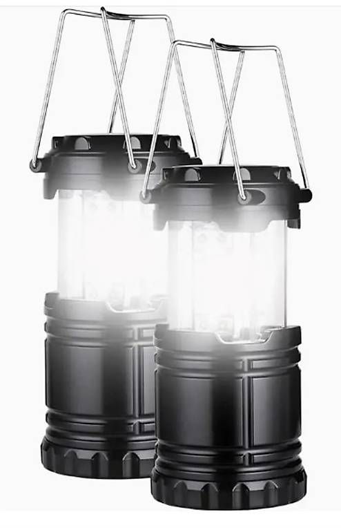 Lanterne: 2 St. LED Mini - Laternen mit Tragegriffen inkl. Batterien – Usato da Reitnau venduto da GuenstigUNDschnell 3