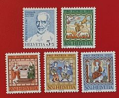 PRO PATRIA SATZ 133 - 137 1967** POSTFRISCH