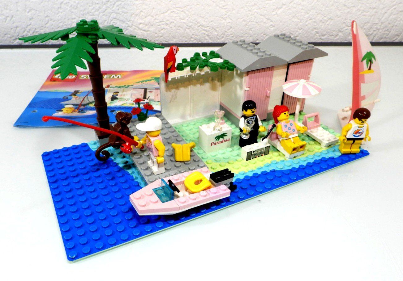 Lego Baukästen: LEGO PARADISA 6410 CABANA BEACH – Gebraucht aus Turbenthal von  6