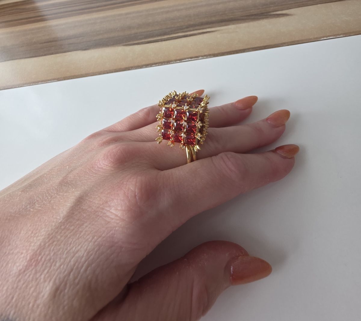 Swarovski Anelli: Swarovski Curiosa Cocktail Ring – Usato da Schaffhausen venduto da Dr.Oimel 2