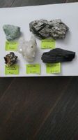 Seltene Rutil auf Hämatit Stufe&4 Mineralien, Schatzkiste15