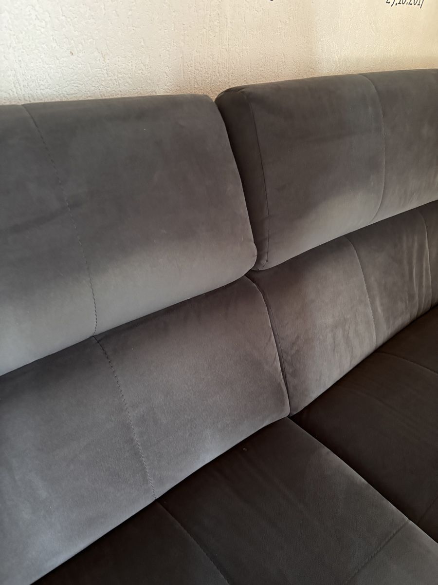Sofas: Ecksofa grau mit Schlaffunktion gebrauchter Zustand – Gebraucht aus Strengelbach von Saegi04 2