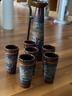 Caraffe: Caraffa e bicchieri – Usato da Balerna venduto da lau_dnx9