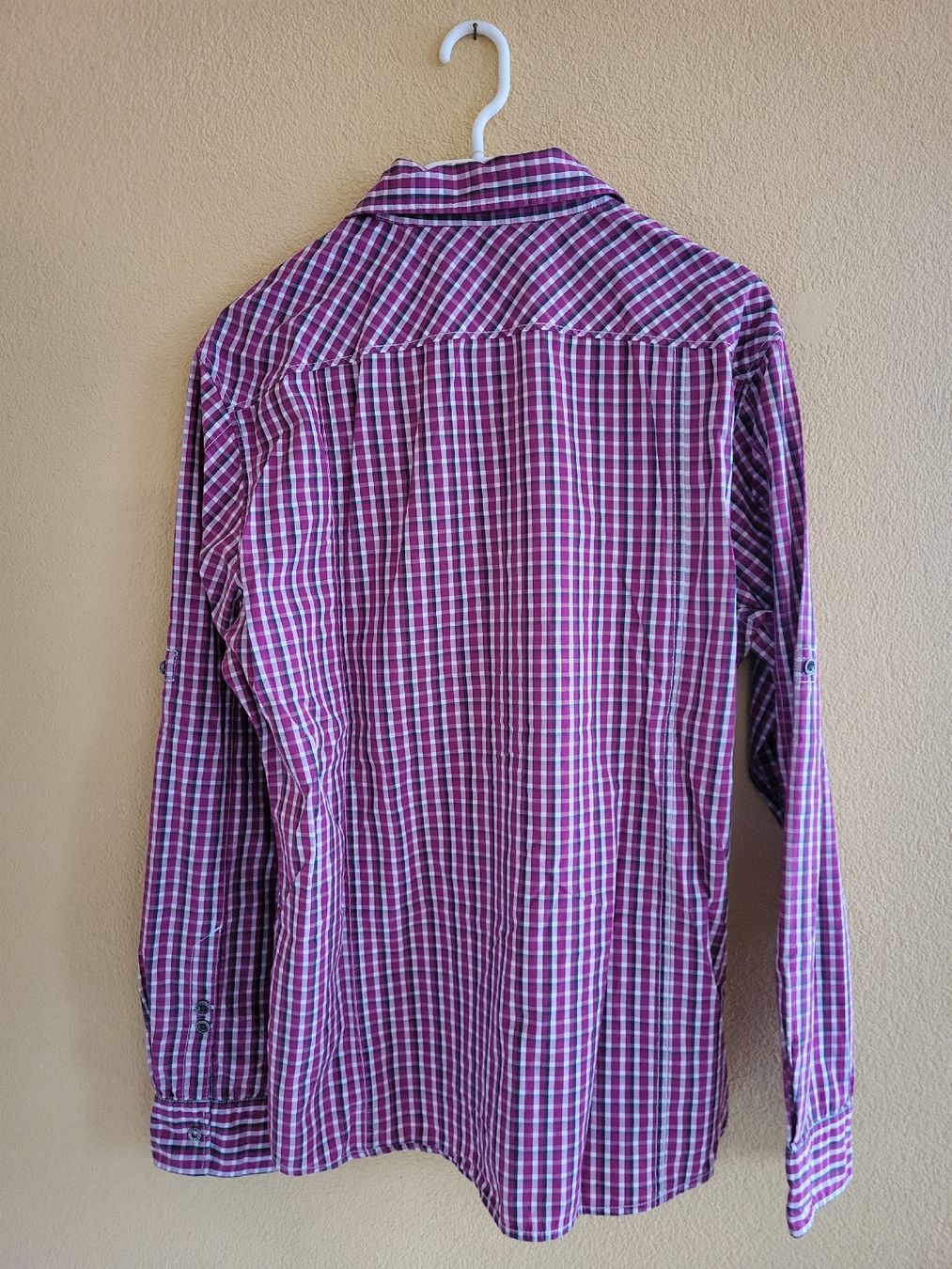 Esprit Camicie: Esprit Hemd Karo Slim Fit Grösse XL – Usato da Bettmeralp venduto da ra_jo_9 3