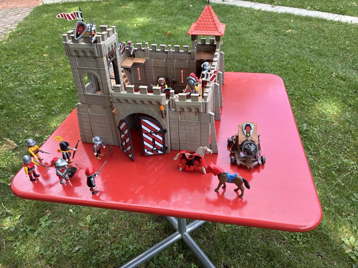Playmobil Giocattoli: Playmobil Burg Ritter Set  – Usato da Zuzwil SG venduto da simbo11