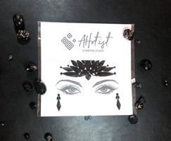 Festival Make Up Glitzer Steine Gesicht FJ-131
