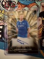 Topps Chrome K. De Bruyne Napoli Auto 22/50