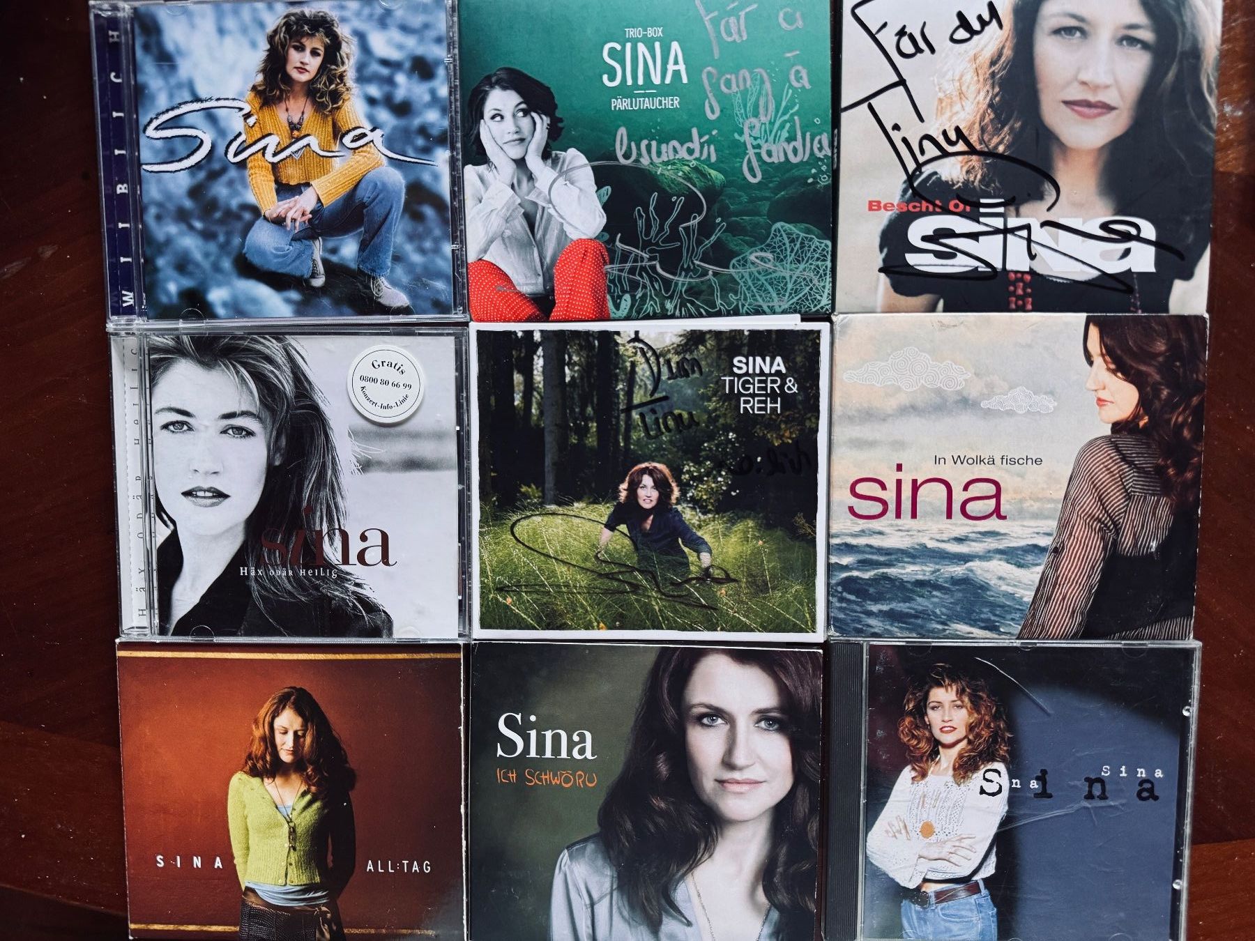 CD: 9 Stk. CD-Sammlung von SINA – Usato da Merligen venduto da barratt