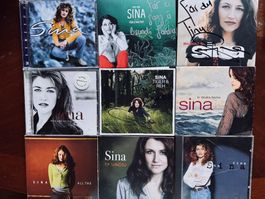 9 Stk. CD-Sammlung von SINA