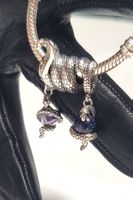 Charme serpent pour bracelet.