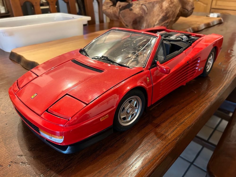 PIECE F6 FERRARI TESTAROSSA POCHER 1/8 scale K51 K52 K53 K54 K59 K61