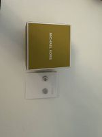 Michael Kors Ohrstecker silber mit Glitzer