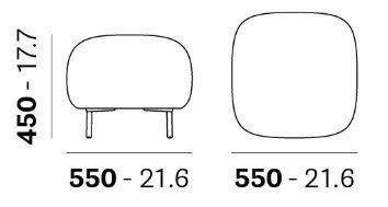 Sgabelli: Pouf Buddy - Pedrali – Nuovo (secondo la descrizione) da Cham venduto da BeyondDesign 2