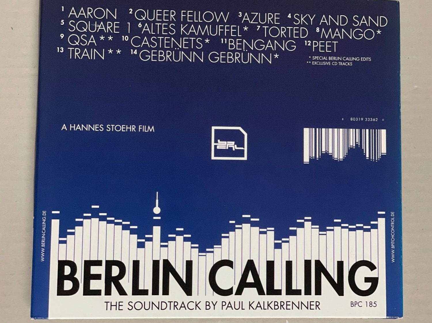 CDs: Paul Kalkbrenner - Berlin Calling - Top RAR – Gebraucht aus Muri b. Bern von AdidasCollector 2