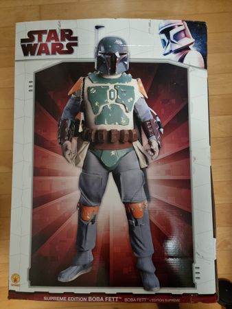 Star Wars Boba Fett Rüstung Supreme Ed, Gr. M-L, ohne Schuhe