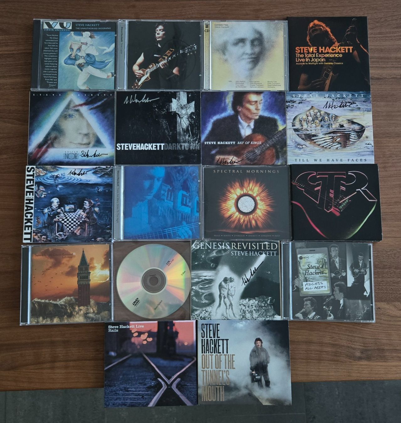 CD: Steve Hackett Sammlung – Usato da Buchs AG venduto da fischbach99