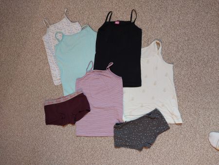 Ensemble de chemises de corps taille 140 cm