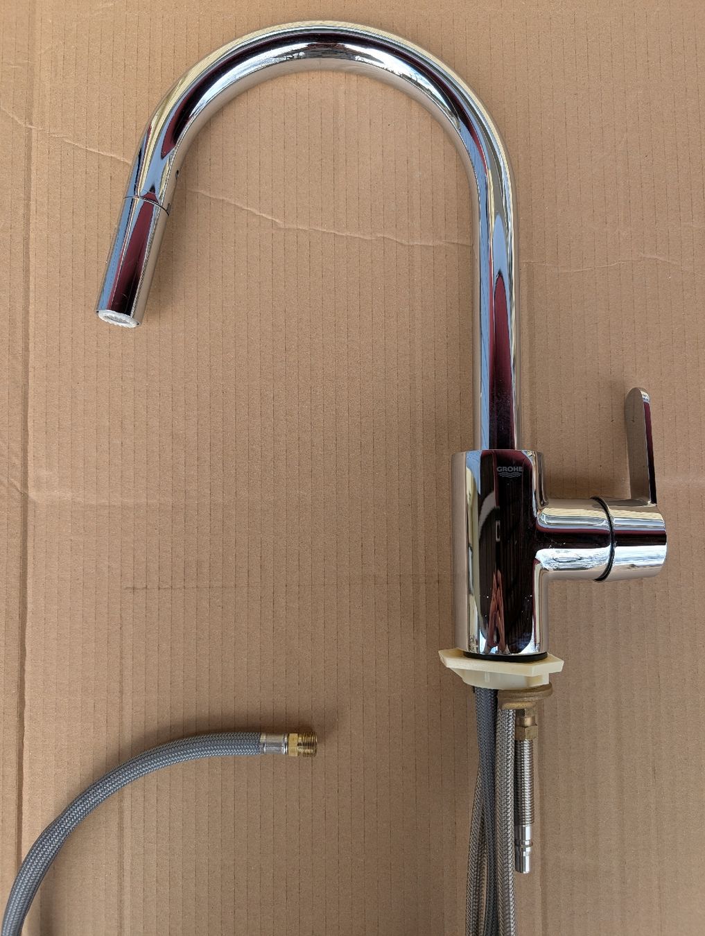 Grohe Rubinetteria: Grohe Küchenarmatur mit Ausziehbrause – Nuovo (secondo la descrizione) da Wallisellen venduto da Sladjko97 1
