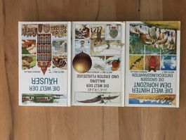 3 Bücher der Serie Weite Welt vom Mondo Ver-lag Die Fotos si