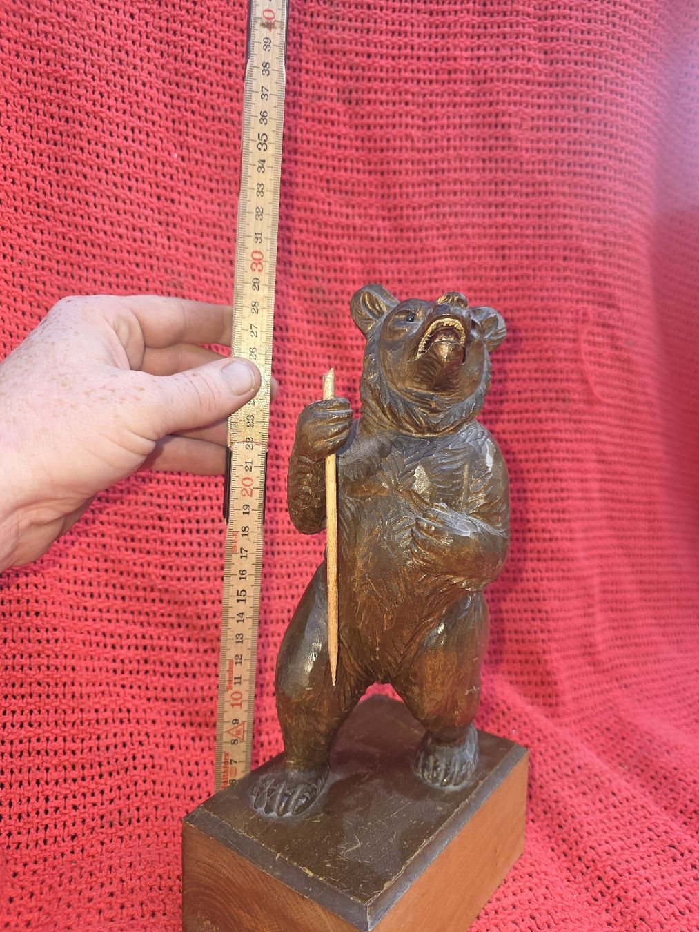 Statuette: Schwarzwäld Bär – Usato da Hasle LU venduto da Auctions_Hunters