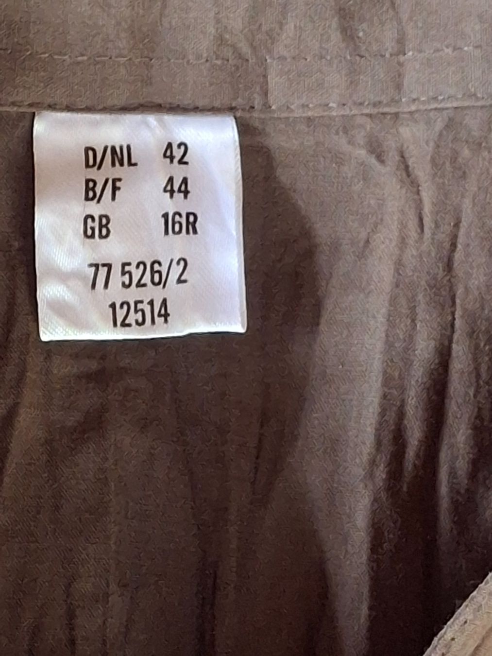 Camicette: Chemise taille 42 - 35% coton – Usato da Villiers venduto da san_jn5w 3