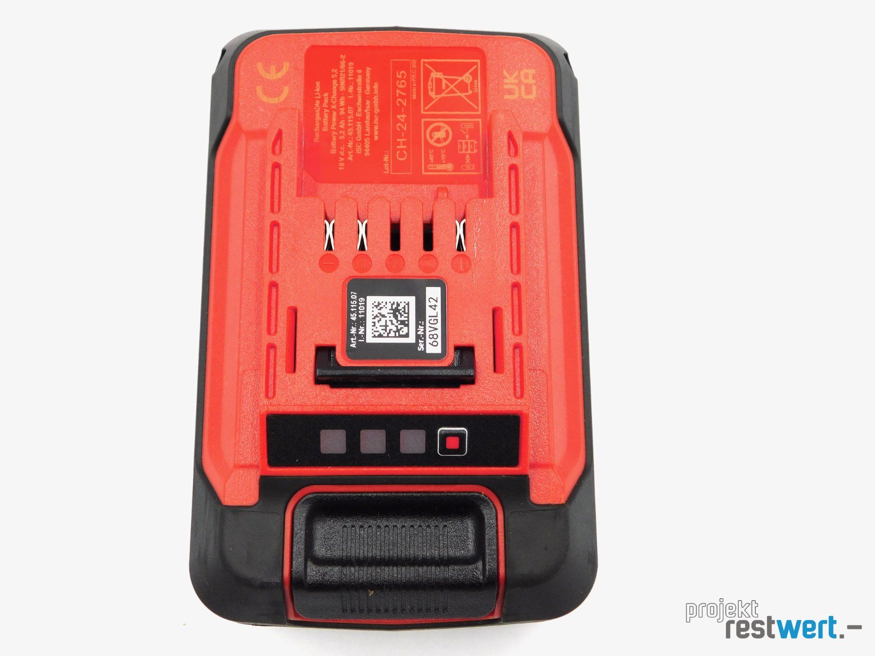 Einhell Caricatori & Batterie: Power X-Change Akku Twin-Pack von EINHELL – Nuovo (secondo la descrizione) da Bülach venduto da restwert_buelach 4
