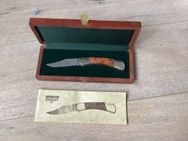 Böker Damast Taschenmesser, Sammlermesser, 1991, neuwertig