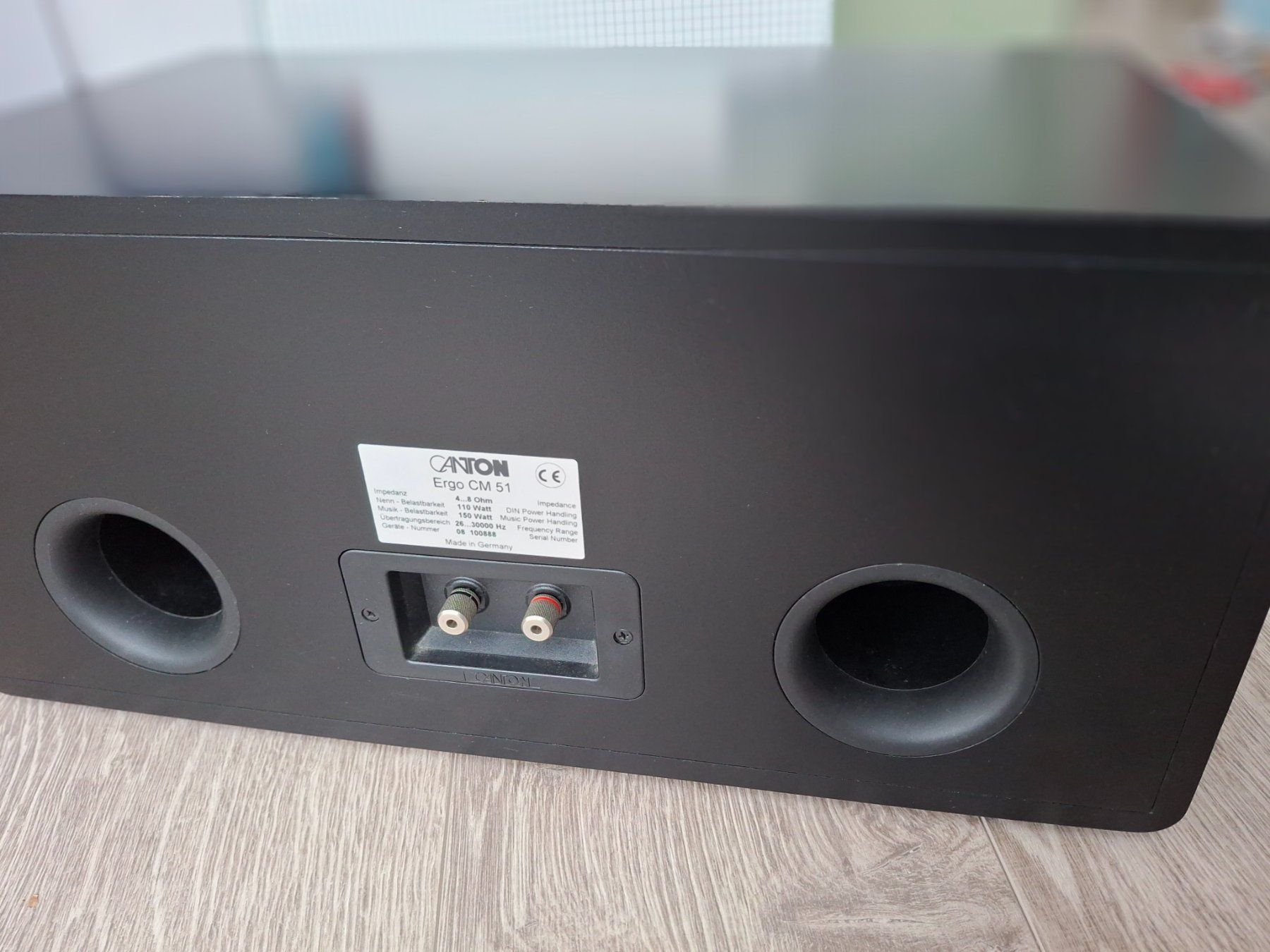Heimkino: Canton Ergo CM 51 Center Lautsprecher - Top Zustand! (48) – Gebraucht aus Wohlen AG von Felix-Hutter 2
