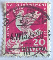 Nr.187 mit Stempel Gedenkausgabe zur Abrüstungskonferenz in 