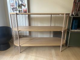 JYSK Sideboard SNESLEV Oak 2 shelves good condition