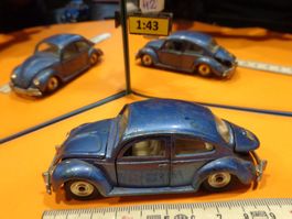 Volkswagen Käfer De-luxe  1:43 (ohne Box) Dinky GB  > (H2)