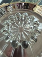 Glas Aschenbecher/ Kerzenhalter, Vintage Design 70er