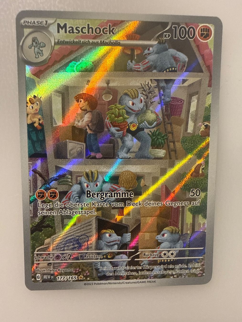 Cartes: Pokemon Maschock aus Mew 151 – D'occasion à Frauenfeld par Poke_Toniii